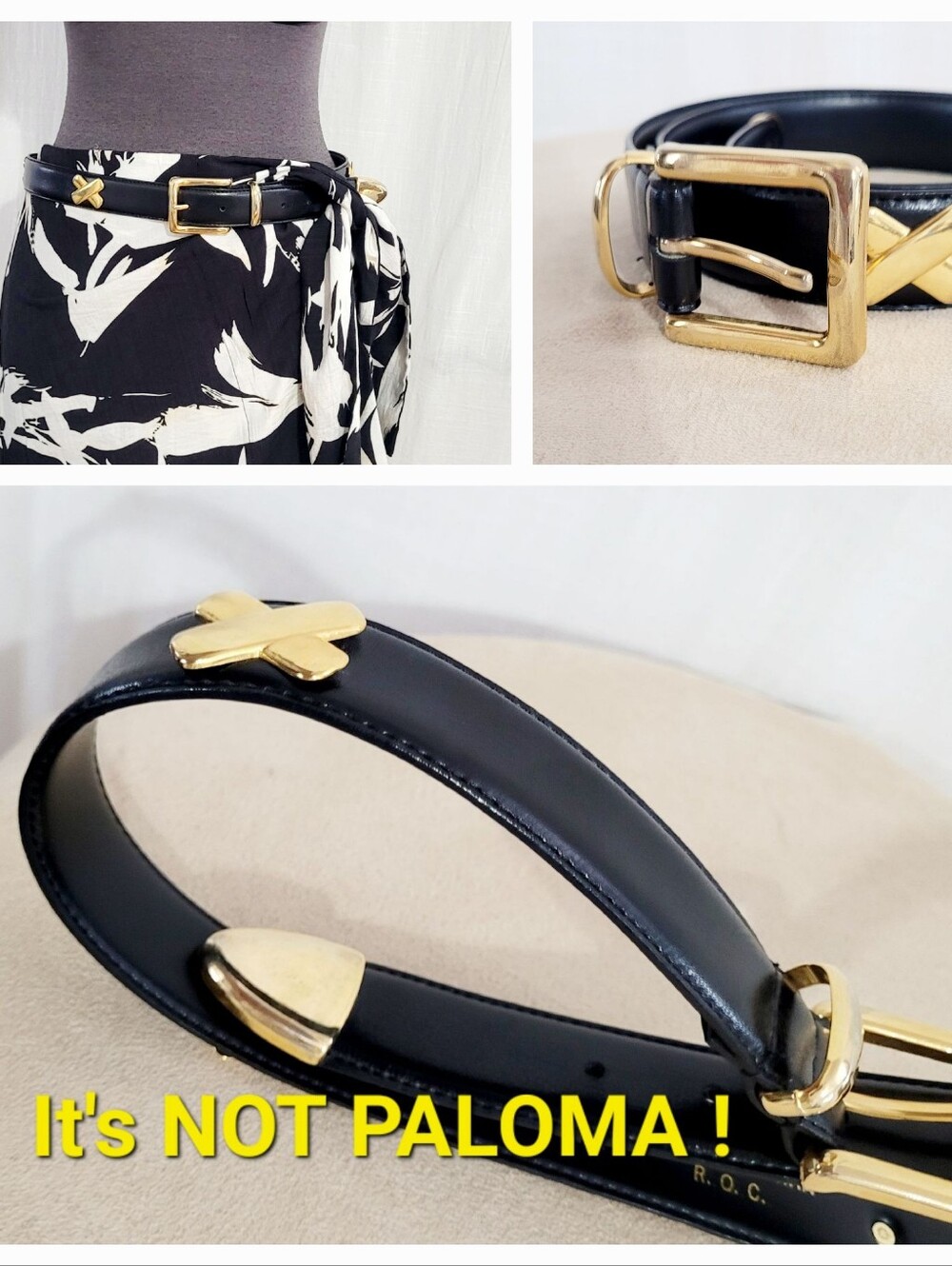 Leather BELT / not a PALOMA